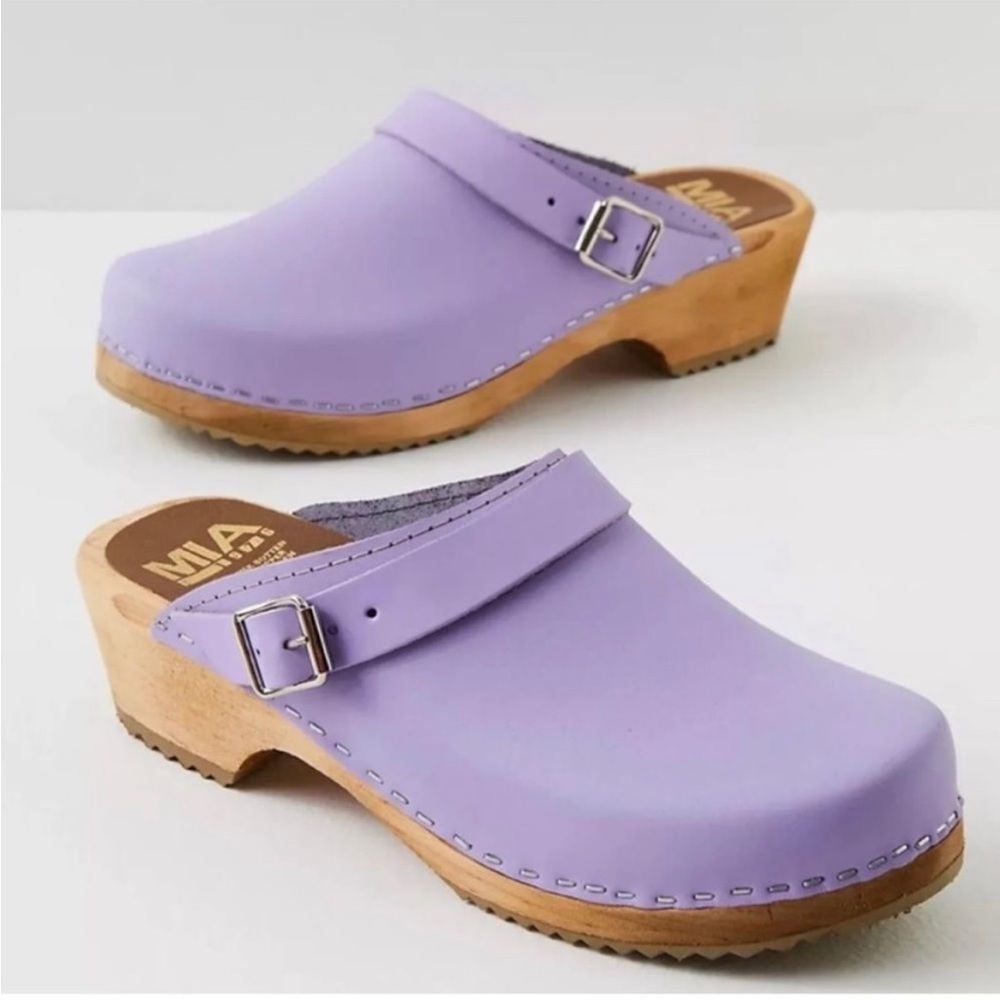 MIA Made in Sweden Alma Clogs in Springtime Color Size 38, US 7.5